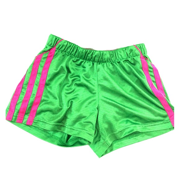 adidas Pants - Adidas green shorts size small